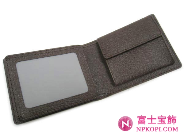 (LOUIS VUITTON)ルイヴィトン ブランドコピー ダミエ二折りパス付き財布 ポルトフォイユフロリン N60011